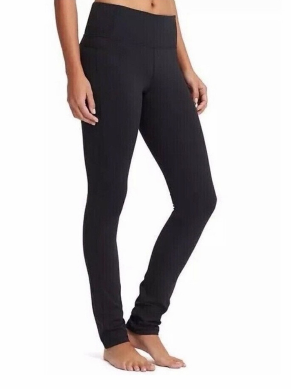 Athleta Black Skinny Up Legging Pants Tights with High Waist Sz-S.  FF10